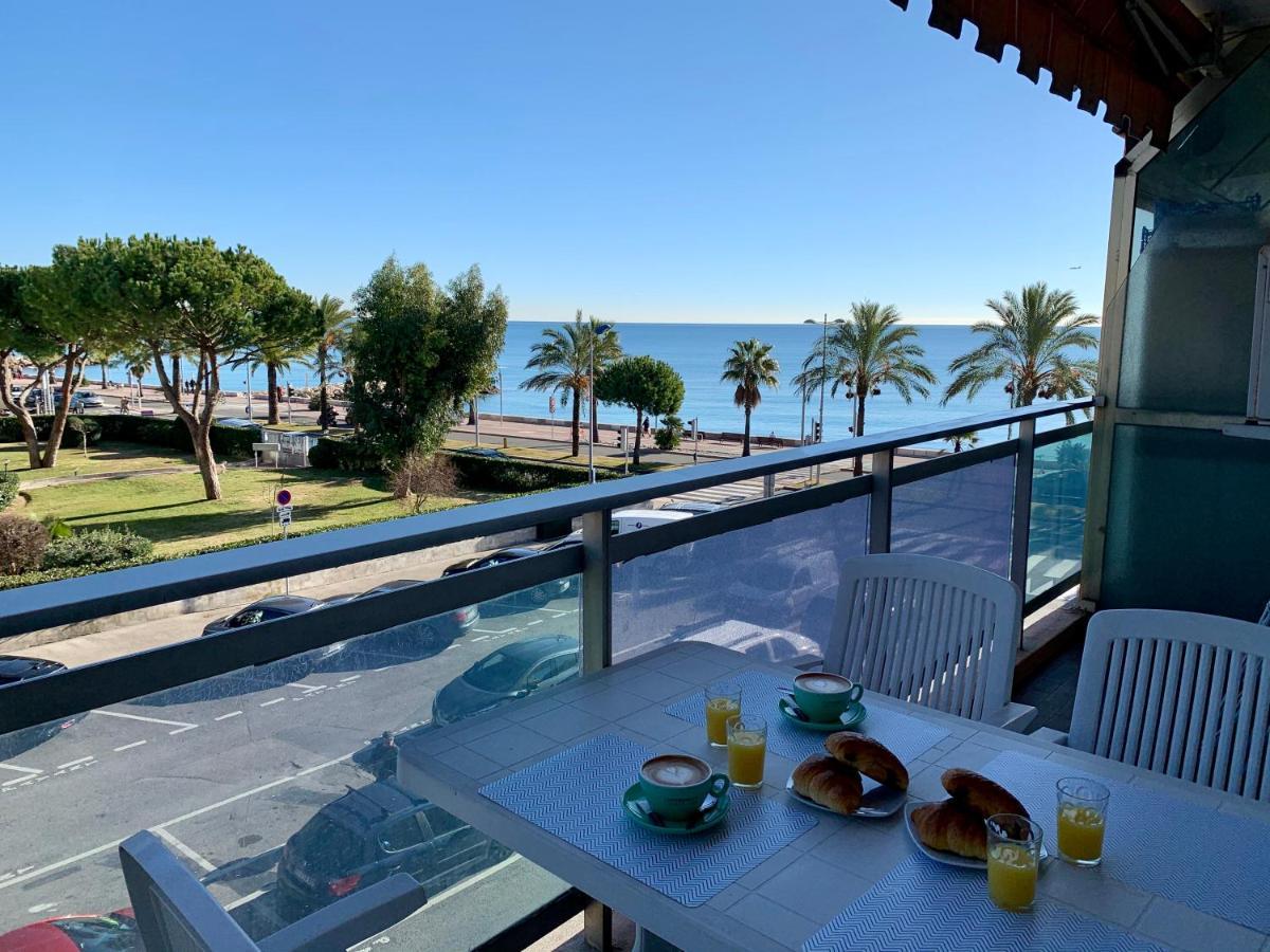 Studio F1 Vue Mer A 30M Des Plages Кань-сюр-Мер Экстерьер фото